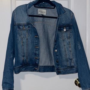Ashley vintage charm denim jean jacket